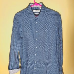 Nick Graham Blue dress shirt.